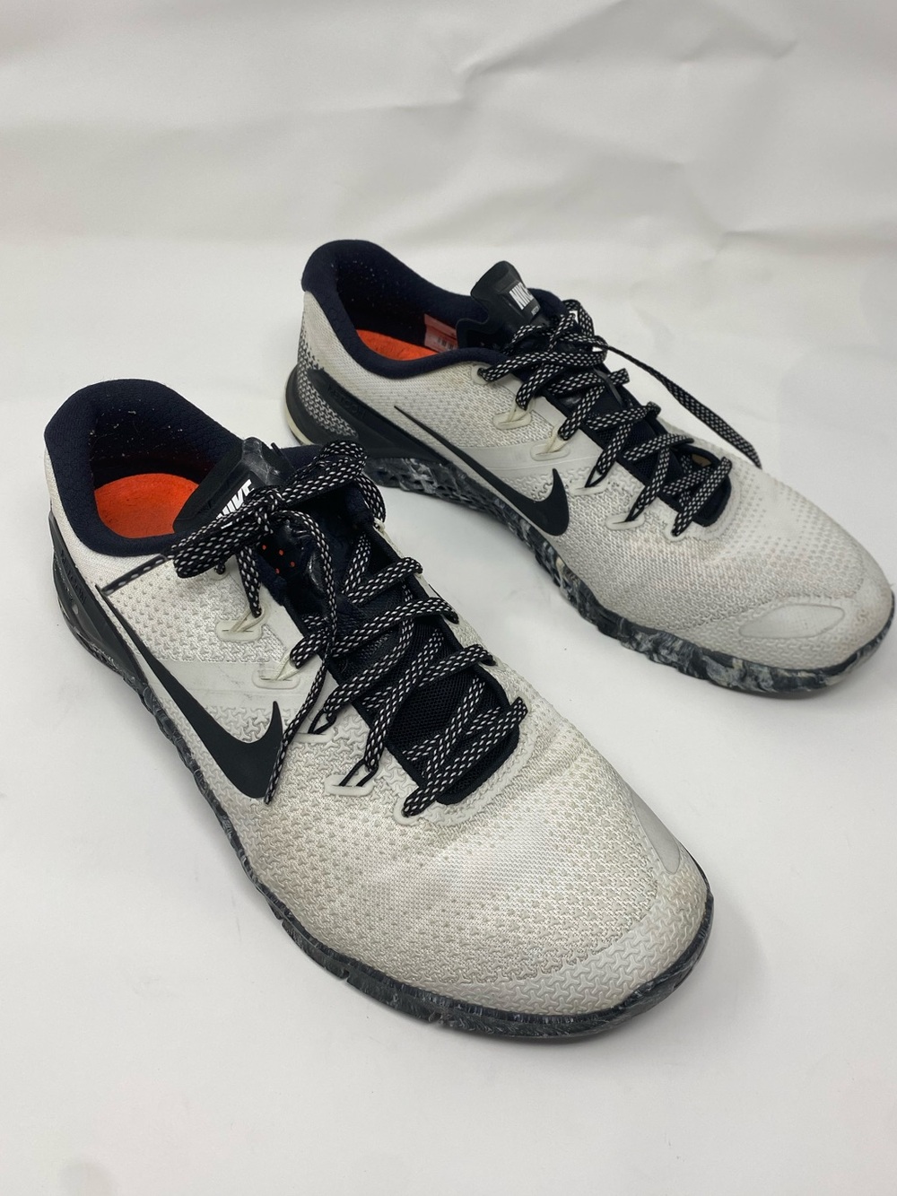 Nike Metcon 4 'White Sail' Black Men’s Sneakers Size 10 AH7453 101